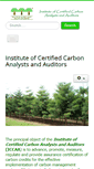 Mobile Screenshot of carbonanalyst.org